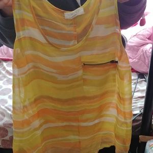 Sheer/blouse/tank top Forever 21 Size M